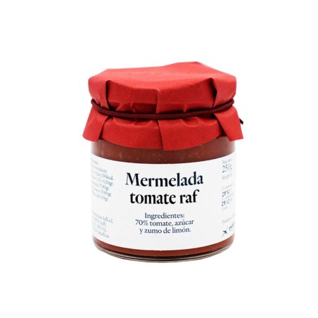 Mermelada artesana de Tomate Raf de Almería Fritada de Suflí 