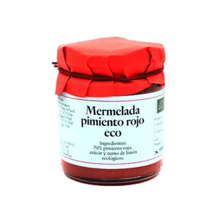 Mermelada Ecológica Pimiento Rojo casera artesana de Suflí Almería 