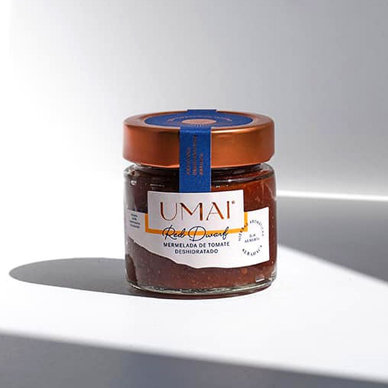 Mermelada Gourmet Ecológica Tomate deshidratado UMAI Almería, Artesana