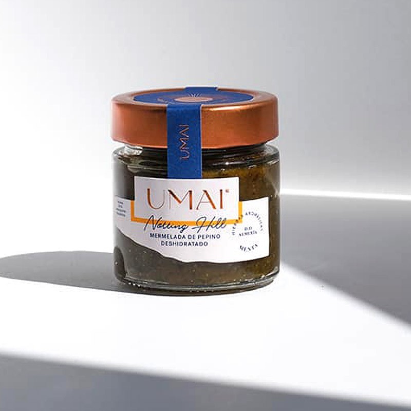 Mermelada Gourmet Ecológica Pepino deshidratado UMAI Alpujarra Almería