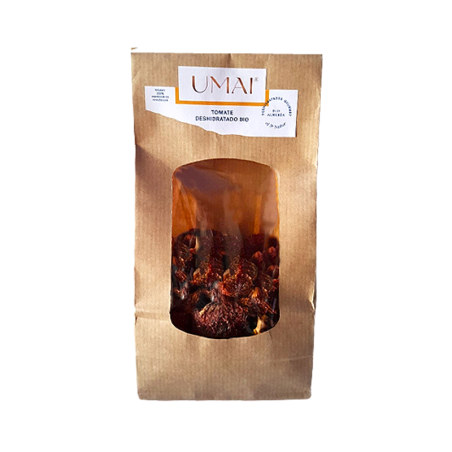 Tomate natural deshidratado ecológico gourmet UMAI artesanal Almería