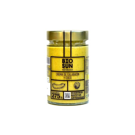 Crema de Calabacín y Coco Ecológica casera artesana gourmet Almería