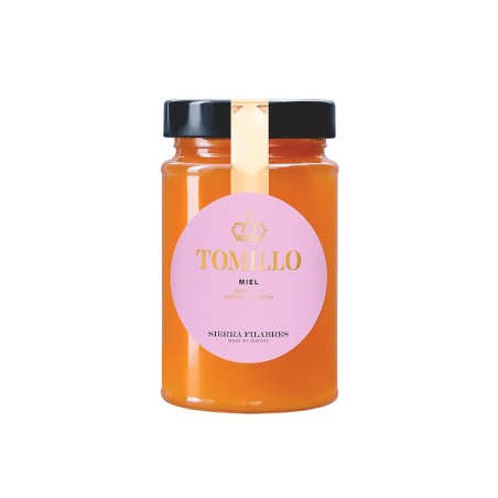 Miel Artesana Tomillo 100%  Natural Artesana SIERRA FILABRES Almería  