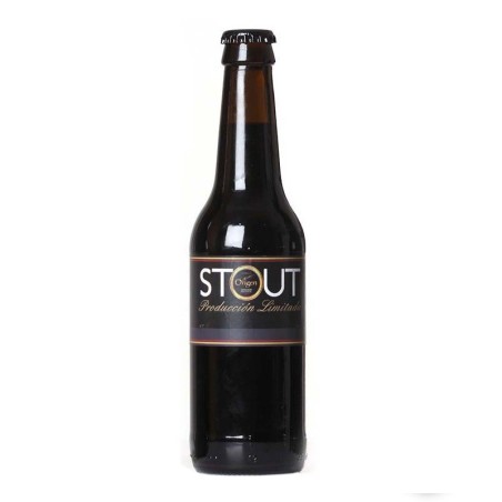 Cerveza Artesana ORIGEN STOUT de Almería marcado carácter Sabores 