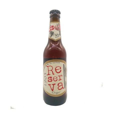 Cerveza Artesana Reserva 1905 ORIGEN Ale Almería Sabores tostada 