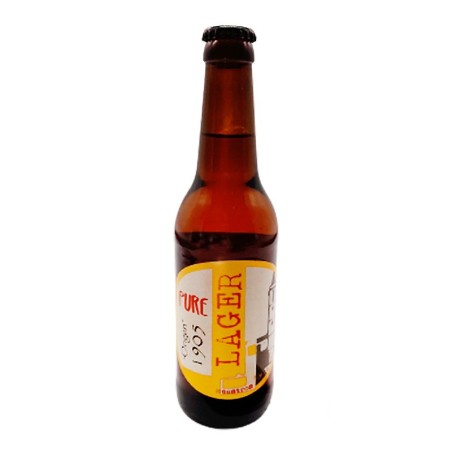 Cerveza Artesana Lager ORIGEN Almería Sabores malta de cebada lúpulo 