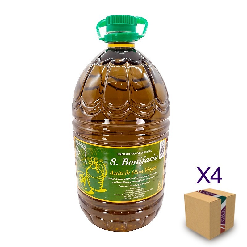 Aceite Oliva Virgen extracción en frío Almazara SAN BONIFACIO Guadix