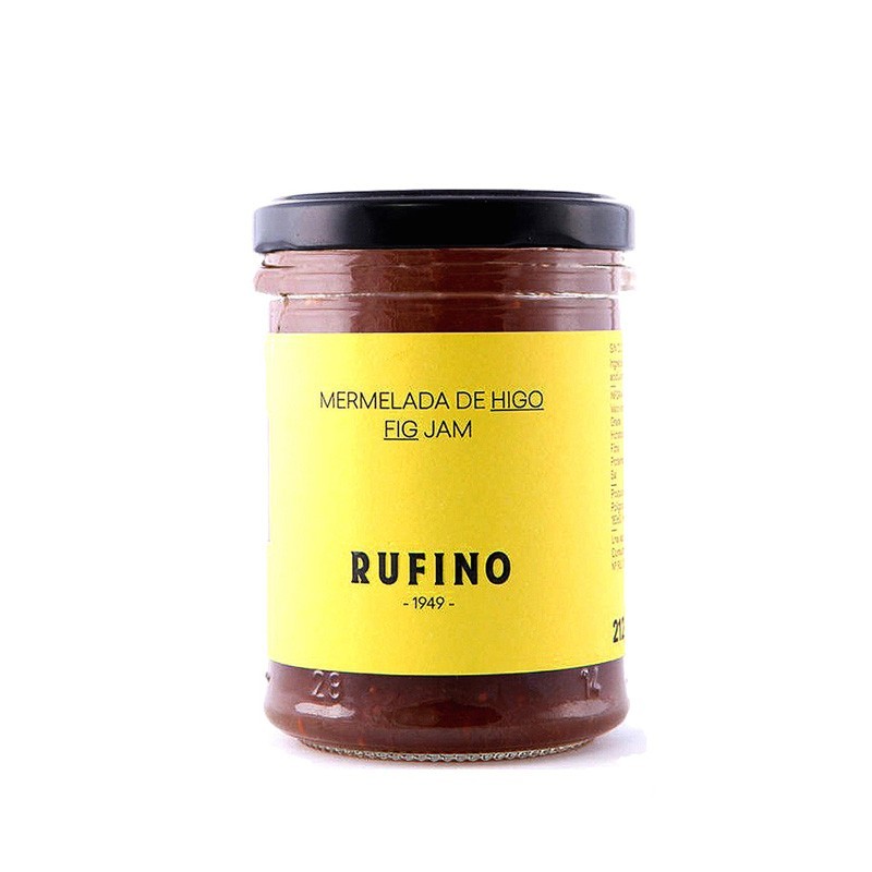 Mermelada de Higo Rufino artesana delicatessen gourmet bajo en azúcar