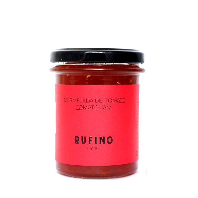 Mermelada casera de Tomate Rojo de Granada Rufino elaboración artesana