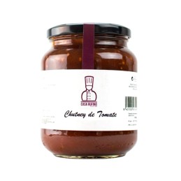 Chutney de Tomate RUFINO salsa casera gourmet con tomates de Granada