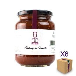 Chutney de Tomate RUFINO salsa casera gourmet con tomates de Granada