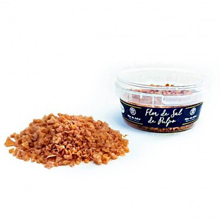 Flor de sal con Pulpo Condimento gourmet natural sazonar Adra Almería