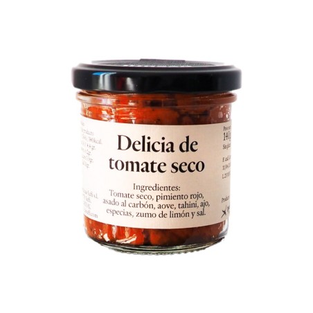 Delicia Tomate Seco y Pimiento Rojo Asado Carbón Fritada Suflí Almería