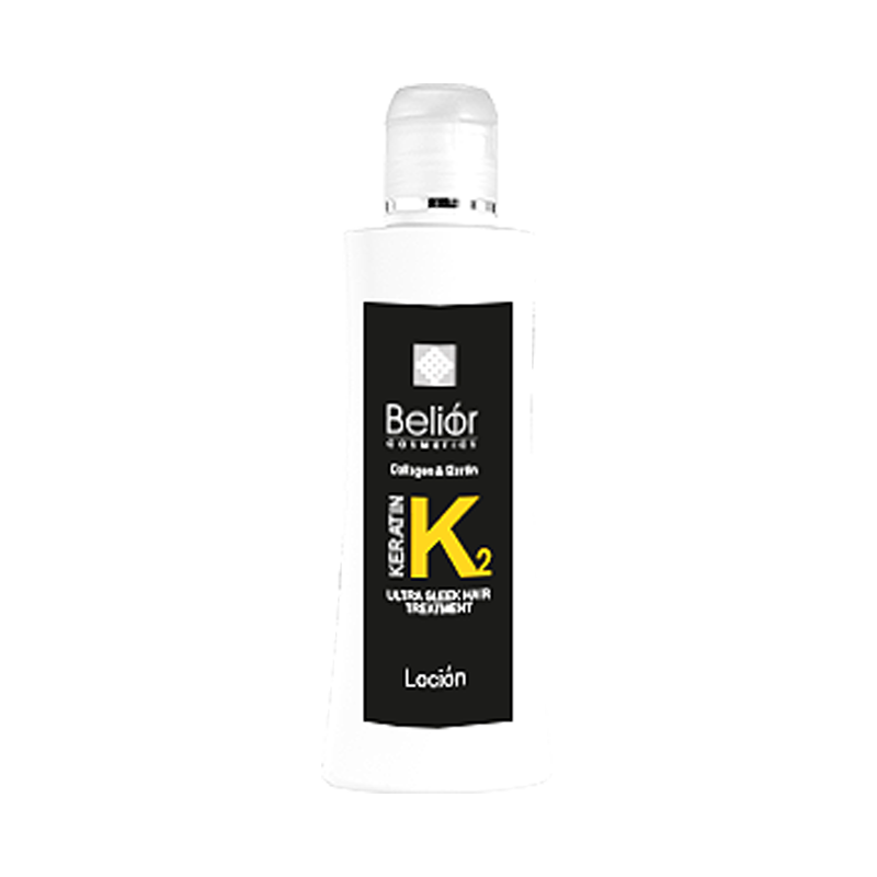 Loción Ultra Sleek Hair K2 con Queratina de Belior  CRISMUR. Fortalece