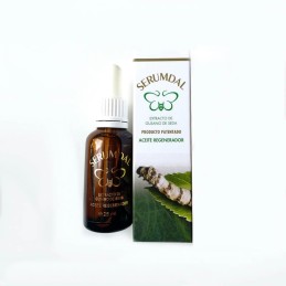 Aceite Regenerador Serumdal de extracto de gusano de seda antioxidante