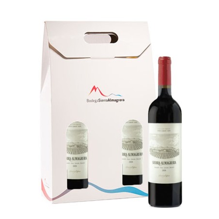 Vino tinto bodega Sierra Almagrera barrica Garnacha Shiraz Tempranillo