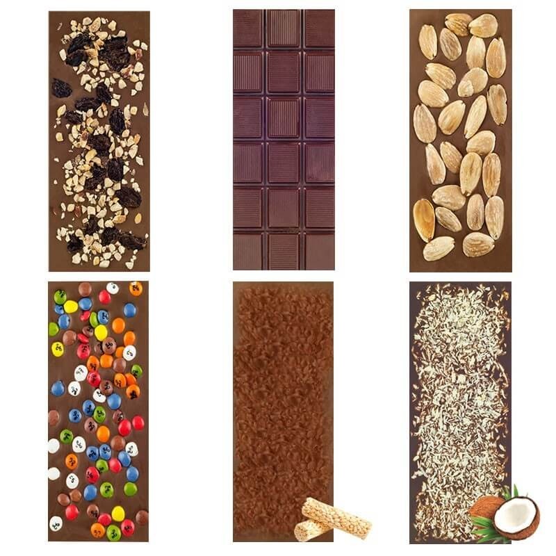 Chocolate Artesano Ecológico con Leche Surtido SABOR ANDALUZ Almería