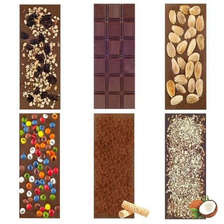 Chocolate Artesano Ecológico con Leche Surtido SABOR ANDALUZ Almería