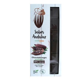 Chocolate Artesano Ecológico Negro 85% Cacao Almería Sabor Andaluz