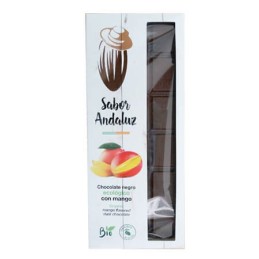 Chocolate Artesano Ecológico Negro 74% Cacao con Mango Almería natural