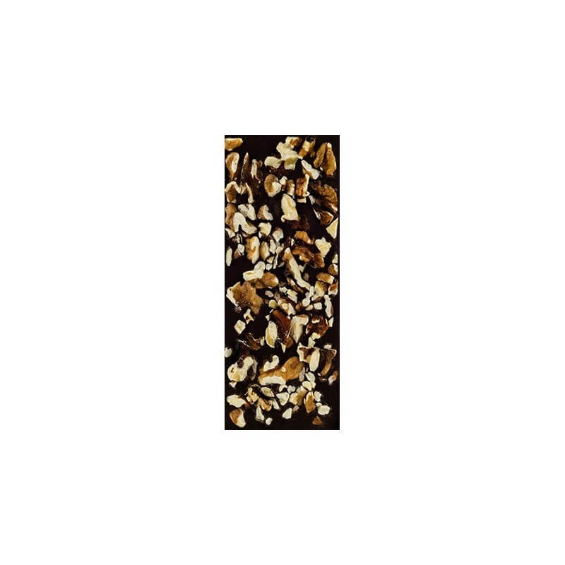 Chocolate Artesano Negro Ecológico Negro Cacao con Nueces Almería 