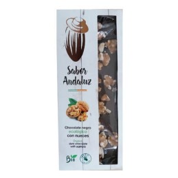 Chocolate Artesano Negro Ecológico Negro Cacao con Nueces Almería 
