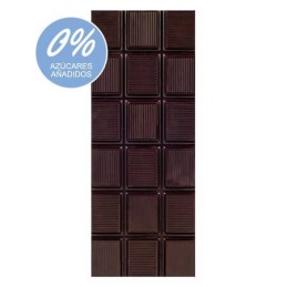 Chocolate Artesano Ecológico Sin Azúcar Negro Cacao 74% Cacao Almería