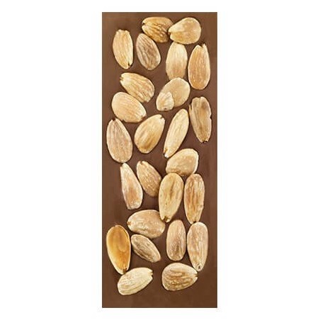Chocolate con Leche y Almendras Artesano Ecológico Almería Sin Gluten 