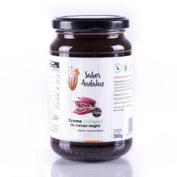 Crema de Cacao Negro Chocolate Artesano Ecológico Almería 100% natural
