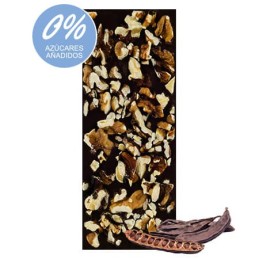 Chocolate Artesano Ecológico Sin Azúcar Algarroba Nueces AOVE Almería