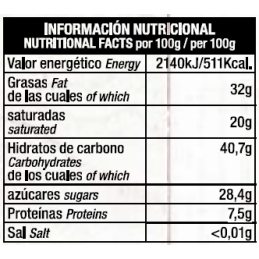 Chocolate Artesano Ecológico Negro 74% Cacao con Naranja Almería 