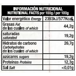 Chocolate Artesano Ecológico Negro con Almendras Almería artesano