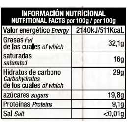Chocolate Artesano Ecológico Negro Flor de Sal Cabo de Gata Almería