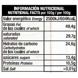 Chocolate Artesano Ecológico Sin Azúcar Negro Cacao 74% Cacao Almería
