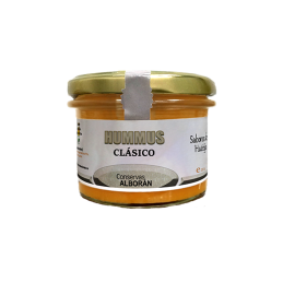 Hummus clásico artesano Conservas Alborán de Almería puré garbanzos