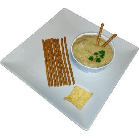 Hummus cilantro artesano Conservas Alborán de Almería puré garbanzos