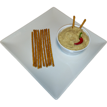 Hummus chili artesano Conservas Alborán de Almería puré garbanzos