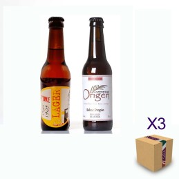 Pack Surtido Cerveza Artesana ORIGEN Almería 1905 IPA STOUT