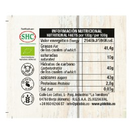 Crema de Cacao Blanco Vegano Ecológico Artesano Almería Sabor Andaluz