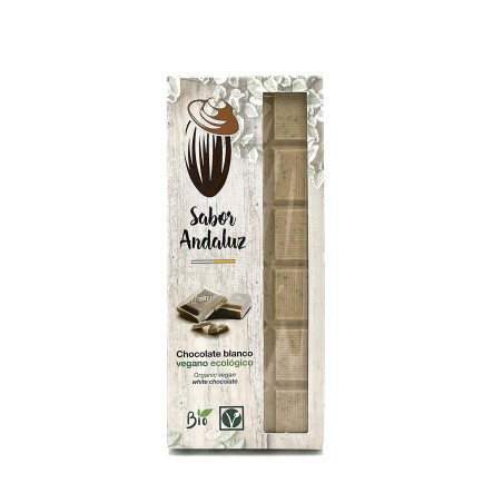 Chocolate Blanco Vegano Artesano Ecológico Almería Sabor Andaluz