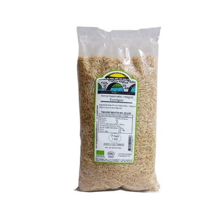 Arroz Basmatic Integral Ecológico Agricultura sostenible de Almería 