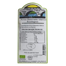 Arroz Basmatic Blanco Ecológico Almería Agricultura Sostenible Natural