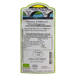 Arroz Blanco Ecológico Almería Agricultura Sostenible 100% Natural