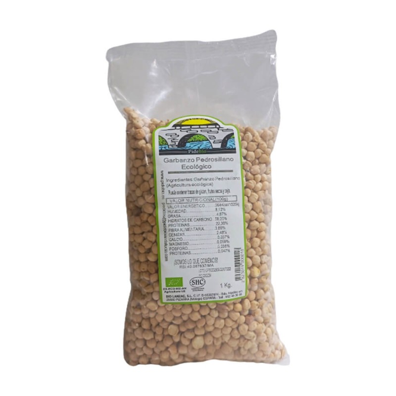 Garbanzo Pedrosillano Ecológico Almería Agricultura Sostenible 