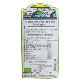 Garbanzo Pedrosillano Ecológico Almería Agricultura Sostenible 