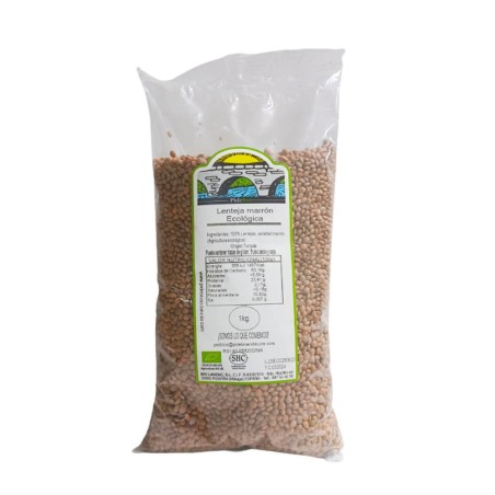 Lenteja Marrón Ecológica Almería Agricultura Sostenible SABOR ANDALUZ