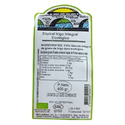 Espiral de Trigo Integral Ecológica Almería Agricultura Sostenible 