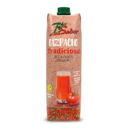 Gazpacho Tradicional Biosabor Almería Ecológico  vegano natural