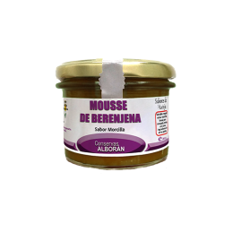 Mousse de Berenjena, morcilla vegetal, CONSERVAS ALBORÁN Almería