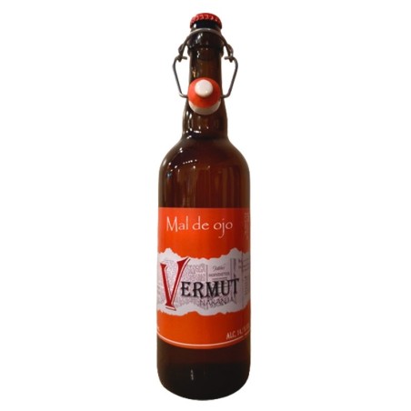 Vermut Naranja Mal De Ojo artesano Almería natural CERVEZAS ORIGEN
